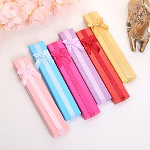 Caixas de Papel para Embalagem de Joias Ecológicas por Atacado com Fitas, para Anéis, Brincos, Colares, Relógios - Product Image 6