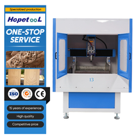 Machine CNC à Enceinte Complète Bleue de Haute Précision 4040, Solution de Découpe et de Gravure de Grade Industriel