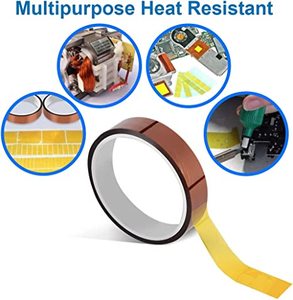 High Temperature Heat Resistant Heat <strong>Transfer</strong> Thermal <strong>Tape</strong> for Sublimation Masking Polyimide Film Silicone Adhesive Kaptons <strong>Tape</strong> - Product Image 5