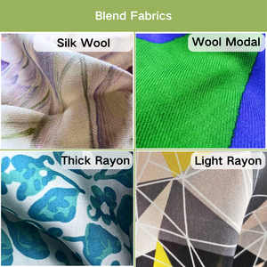 Bufanda de doble cara ODM con estampado digital, chal para mujer, chal grande cuadrado con diseño de espiga - Product Image 4