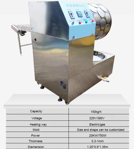 Machine à personnaliser pour la fabrication de produits céréaliers : machine à <span class=keywords><strong>faire</strong></span> des feuilles d'injera, de rouleaux de printemps, de samosas et de lumpias - Product Image 5