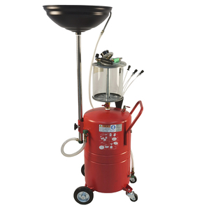 Factory Direct 72L Waste Oil Drain and Collect <b>Tool</b> Air Operated Car Pneumatic Extractor With Wheel-mounted - Product Image 1