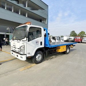 China Manufacturer ISUZU 4Tons Professional <b>Flatbed</b> Recovery Tow <b>Truck</b> for Sale - Product Image 5