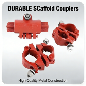 Pièces d'échafaudage : Collier de serrage double pressé en acier durable pour tuyaux, Collier de serrage pivotant pour échafaudage, Colliers de serrage moulés pour échafaudage - Product Image 3