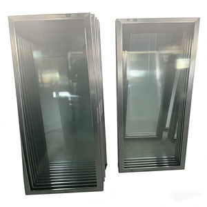 Porte en verre réfrigérée ultra-claire en verre trempé pour vitrines réfrigérées avec une étanchéité à l'air et une isolation thermique élevées - Product Image 6