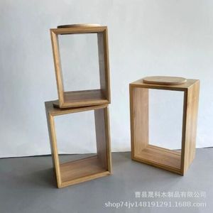 Bamboo Grain Storage Box Rectangle With Lid For Rice Flour Snacks <b>Kitchen</b> Use - Product Image 5