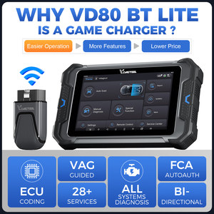 USA kho vd80bt Lite chuyên nghiệp ô tô Scanner ECU Công cụ lập trình 28 + thiết lập lại OBD2 đọc mã với VAG hướng dẫn - Product Image 2