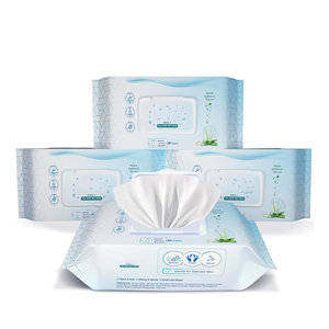 Free Sample Custom Wholesale High Quality Disposable Towel Non-woven Cotton Tissue Face Cleaning Dry <b>Wipes</b> Facial Tissue - Product Image 1