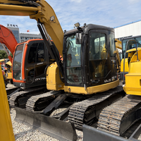 Excavatrices Caterpillar CAT308E2 d'occasion, originales et bon marché, mini-excavatrice Caterpillar CAT308E2 de 8 tonnes, d'occasion