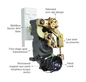 Moteur DC sans balais 24V pour barrière de parking RS485 avec détecteur de boucle - Product Image 4