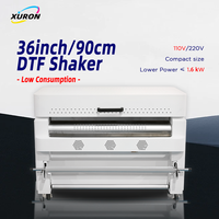 Nouvelle machine à secouer la poudre DTF Xurong 90 cm de haute qualité, prix usine, entièrement automatique, 36 pouces
