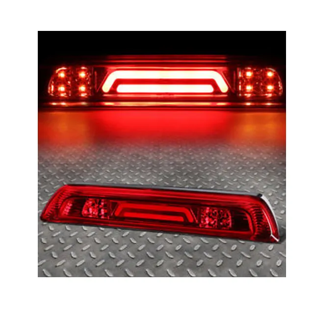 FOR TOYOTA TUNDRA 2007-2018 AUTO CAR [3D LED BAR]3RD THIRD BRAKE STOP LIGHT/CARGO LAMP RED