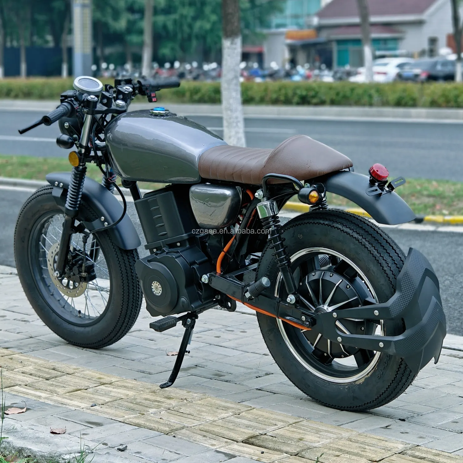 Moto électrique à grande vitesse de la Chine Moto Electrica 1500w adulte Scooter moto électrique avec un design rétro pour adulte