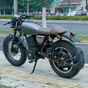 High Speed China Moto Electrica 1500w Adult Scooter Electric Motorcycle with retro design for Adult