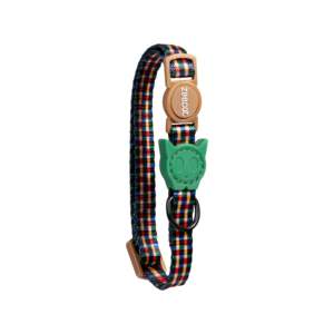 ปลอกคอแมวทราวิส ลายสก็อต ปรับได้ ออกแบบมาเพื่อความปลอดภัยสำหรับแมว - Product Image 3
