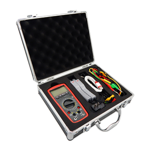 เครื่องวัดโวลต์แอมป์มิเตอร์แบบดิจิตอลพกพา VLUUKE SMG2000B ราคาโรงงาน พร้อมคลิปหนีบคู่ วัดเฟสได้ มีพอร์ต USB มาตรฐาน IP67 ความแม่นยำสูง - Product Image 2