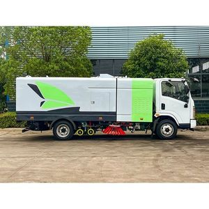 Camión Barredor Eléctrico Dongfeng 4X2 de 10cbm, Personalizable, con Dirección, Emisiones ISO, Certificación CCC, para Saneamiento Municipal en China - Product Image 4