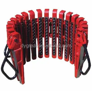 Ferramentas para campo de oilfield ipi 7k, tipo cms 4-1/2 ", perfuração, tapete antiderrapante, rolagem de mesa, deslizamentos rotativos para octg