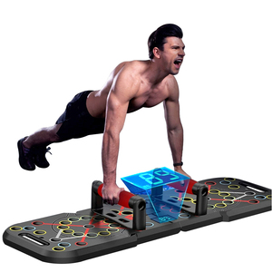 Precio al por mayor Equipo de gimnasio en casa Pantalla digital Push-Up Board Material ABS Asas de entrenamiento de fuerza - Product Image 1