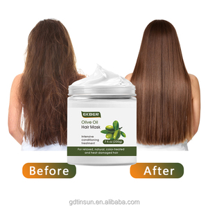 EKBER Private Label Après-shampooing antipelliculaire Olive <span class=keywords><strong>Oli</strong></span> Masque capillaire pour une hydratation en profondeur et l'hydratation des <span class=keywords><strong>cheveux</strong></span> abîmés - Product Image 4