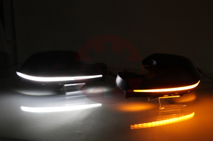 הוביל נוף אחורה במראה אור עבור הונדה אזרחית 2016 2017 2018 2019 מנורת מראה 2020 עם אות סיבוב דינמי - Product Image 3