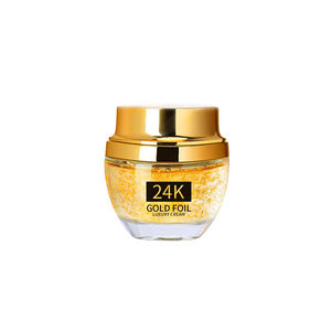 스킨 케어 개인 라벨 화장품 브라이트 데이 나이트 크림 24k 골드 젤 달팽이 콜라겐 페이스 크림 피부 미백 - Product Image 2
