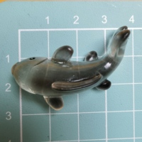 Miniaturas de Peces Koi en Resina, Figuras de Microresina para Slime, Decoración de Casa de Muñecas