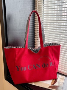 <span class=keywords><strong>Borsa</strong></span> Tote in Tela da <span class=keywords><strong>Donna</strong></span>, <span class=keywords><strong>Borsa</strong></span> a Spalla Leggera per Affari con Tasca Aperta - Product Image 4