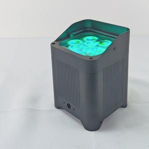 Hochzeits-LED-Licht mit Wiederaufladbarem DMX Drahtlos-Batteriesystem, 6in1 RGBWAP, 6*18W - Product Image 5