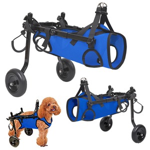 Dog Assistive Mobility Scooter For <b>Small</b> Dogs With <b>Chest</b> Strap And Wheels Rehabilitation Cart For Injured Pets - Product Image 3
