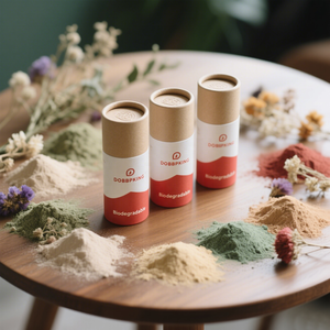 Bote de papel de sal redondo de cartón biodegradable, tubo de papel en relieve de especias, latas de pimienta con parte superior de coctelera - Product Image 2