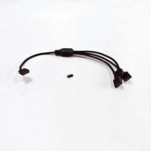 Cavo di fabbrica da 1 a 3 ARGB Splitter 5V 4pin indirizzabile estensione RGB 3 connettori femmina per i ventilatori per PC direttamente in fabbrica - Product Image 4