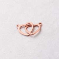 Pendentif Coran en Acier Inoxydable Cœur Islamique Abordable Dina Wholesale, Breloques de Bijoux DIY Idéales pour les Occasions Festives
