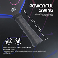 Raket Pickleball Profesional YD Coarse Frosted PRO4 Hellfire Serat Karbon Kelas Atas Hot Pressing Inti Dalam EPP