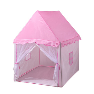 Tente de jeu en tissu pour enfants Princess Castle, pour filles de 2 à 4 ans, nécessite un montage. - Product Image 3