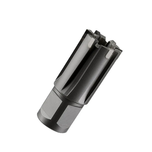 레일 중공 드릴 철도 공구용 드릴링 효율이 높은 환형 커터가 있는 레일 드릴 33mm TCT 레일 커터 코어 드릴 비트 - Product Image 2