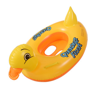 Bouées <span class=keywords><strong>de</strong></span> natation créatives en forme <span class=keywords><strong>de</strong></span> <span class=keywords><strong>canard</strong></span> jaune, produits aquatiques pour fêtes au bord <span class=keywords><strong>de</strong></span> la piscine, bouées <span class=keywords><strong>de</strong></span> sauvetage pour enfants en PVC épaissi anti-retournement, écologiques - Product Image 2
