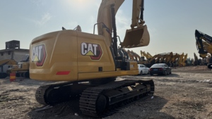 Excavatrice CAT 320GC d'occasion, équipement de construction lourd, machine sur chenilles jaune - Product Image 3