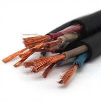 Câble minier flexible en caoutchouc robuste 0,3/0,5 kV, cordon d'alimentation léger pour équipement mobile, pour utilisation en mine souterraine et industrielle