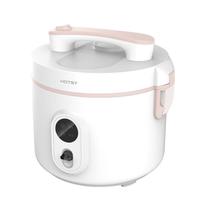 Cuiseur à riz 3-en-1 en acier inoxydable avec cuve interne numérique et plaque chauffante en céramique