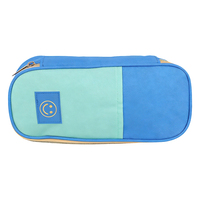 Organizer Penyimpanan Makeup dari Kain Lembut untuk Wanita, Tas Pouch Profesional dengan Bukaan Lebar, Tas Perlengkapan Perjalanan, Tas Perlengkapan Mandi
