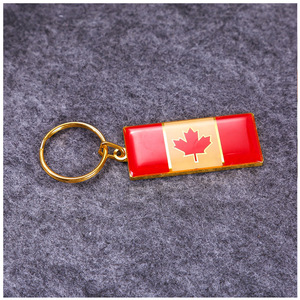 Porte-clés personnalisé peint double face en alliage de zinc, durable, cadeau promotionnel, porte-clés avec logo international - Product Image 5