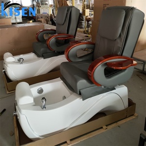 เก้าอี้นวดทำเล็บเท้าไฟฟ้าแบบไม่ใช้น้ำ ยี่ห้อ Foshan Kisen พร้อมฐานวาง ขาย - Product Image 4