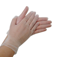 Commande en gros prix boîte à gants en vinyle non stérile gants en vinyle jetables sans poudre de qualité alimentaire 100 pièces par boîte pour la transformation des aliments
