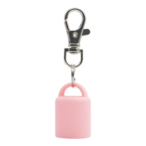 <span class=keywords><strong>Porte</strong></span>-clés mini en silicone coloré personnalisé <span class=keywords><strong>pour</strong></span> baume à lèvres, étanche et flexible - Product Image 3