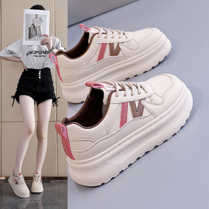 Zapatillas Deportivas Blancas de Suela Gruesa, Estilo Moderno 2026, Multiusos, para Actividades Casuales y de Ocio - Product Image 3
