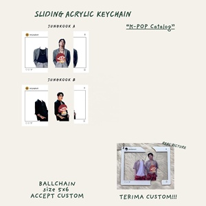 Expositor de acrílico OEM/ODM deslizante para merchandising de K-Pop y actores tailandeses, hecho por fans - Product Image 4