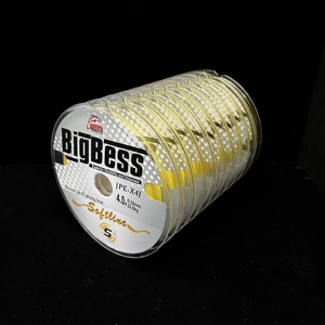 YU-YUE BigBess Ligne de pêche flottante haute résistance 4 brins 100m*10 PE <span class=keywords><strong>pour</strong></span> eau salée et douce, rivière, lac, ruisseau et <span class=keywords><strong>truite</strong></span> - Product Image 1