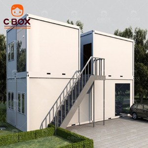 Cbox Easy Assemble Apartment Affordable Office Tiny Homes Prefab 2-Story Studio Modular Accommodation Flat Pack Container House - Product Image 1