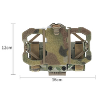 SABADO tactique gilet support pour téléphone universel poitrine téléphone portable carte plaque transporteur panneau de Navigation pour extérieur poitrine plate-forme